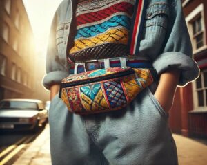 sac banane mode vintage et rétro