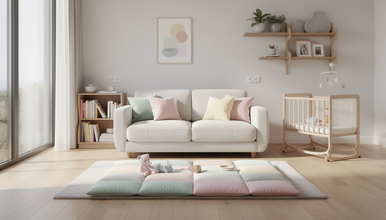 découvrez comment réaménager votre salon pour accueillir votre premier enfant, en optimisant l'espace, la sécurité et le confort pour toute la famille.