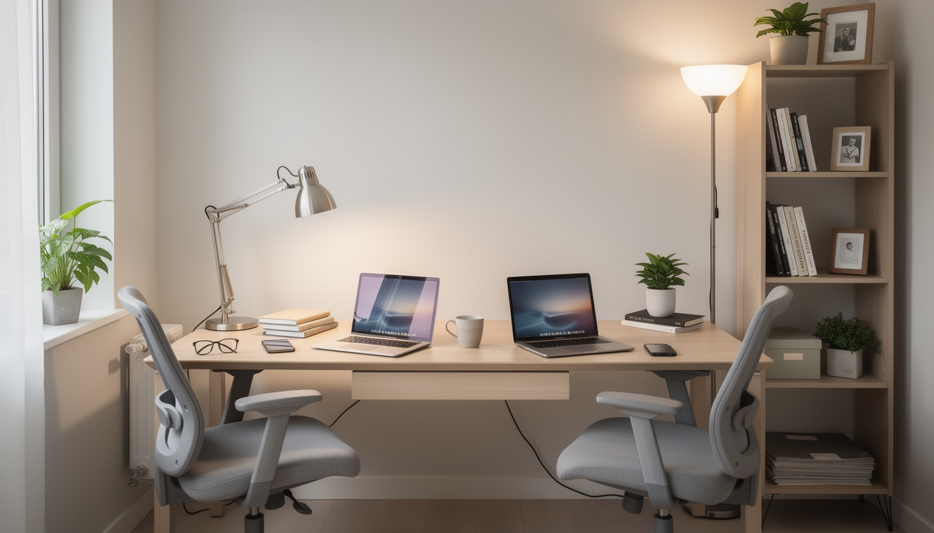 découvrez nos conseils pratiques pour aménager un coin bureau fonctionnel dans un petit appartement lorsque l'on vit en couple, alliant espace de travail et harmonie à la maison.