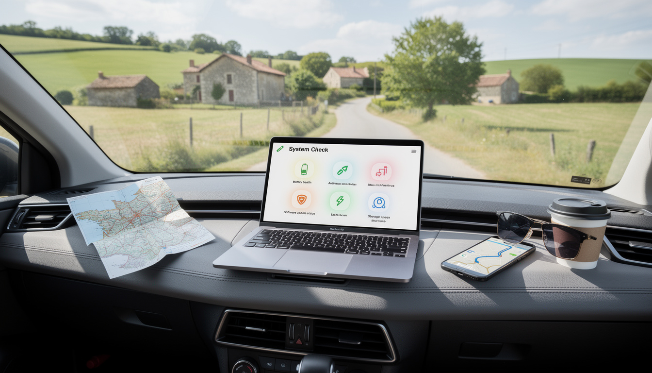 découvrez les vérifications essentielles à effectuer sur votre ordinateur avant de partir en road trip en france pour assurer sécurité et performance tout au long de votre voyage.