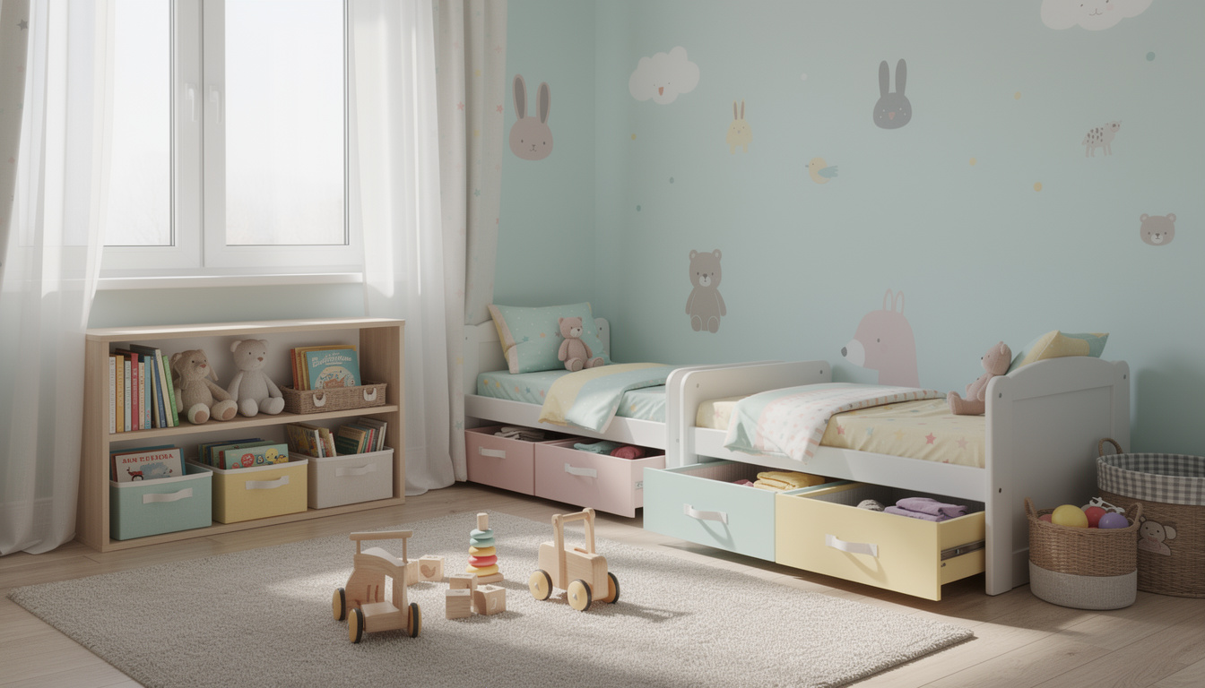 découvrez des astuces pratiques et créatives pour aménager une chambre partagée harmonieuse et fonctionnelle pour deux enfants en bas âge, optimisant l'espace et favorisant leur bien-être.