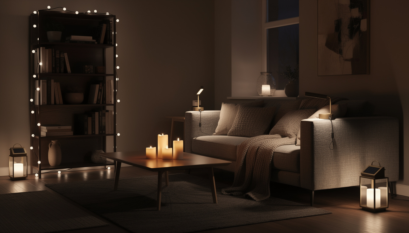 découvrez comment éclairer un salon sombre en ajoutant des points lumineux facilement, sans effectuer de travaux électriques, pour une ambiance chaleureuse et lumineuse.