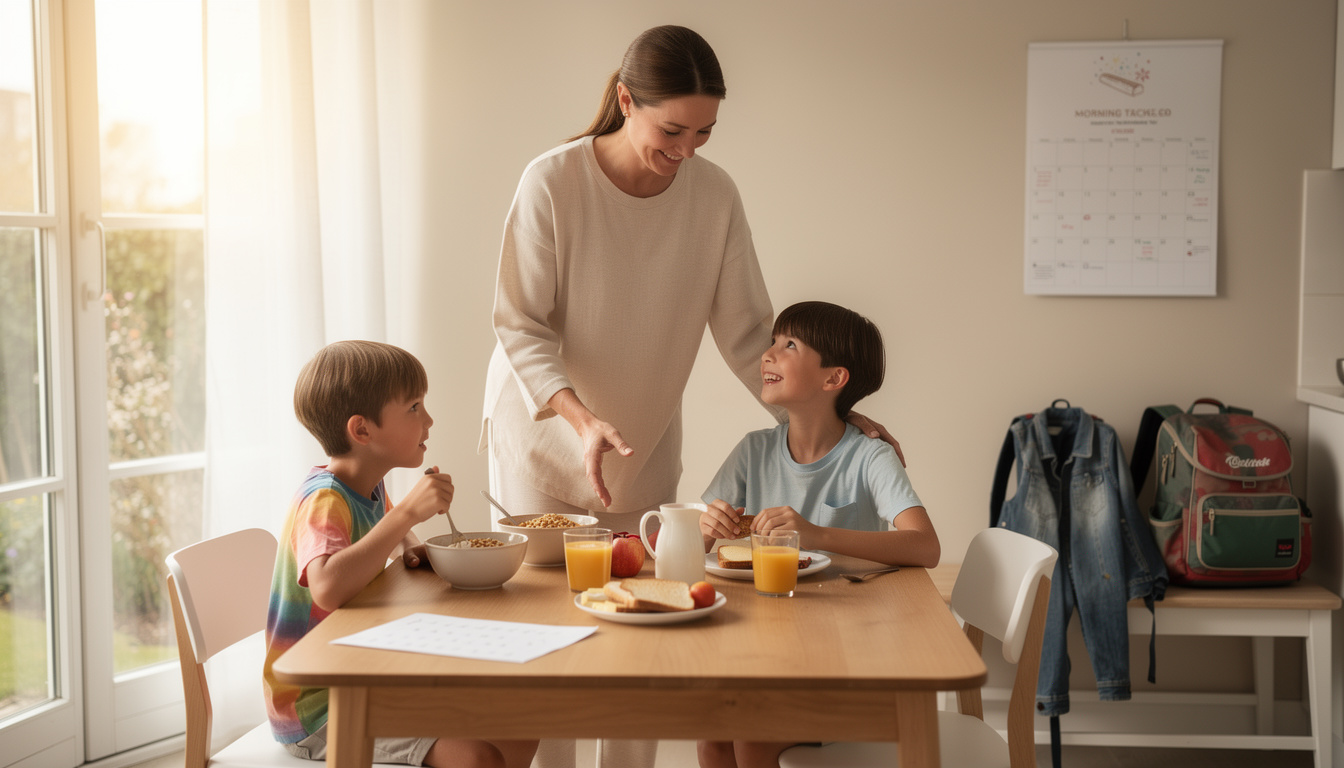 découvrez des routines du matin efficaces pour préparer vos enfants sereinement sans transformer la maison en chaos. astuces pratiques pour un départ organisé et calme.