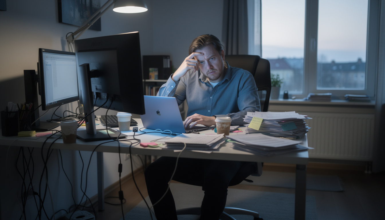 découvrez les signes indiquant que l'aménagement de votre bureau à domicile pourrait accroître votre fatigue mentale et comment y remédier pour améliorer votre bien-être.