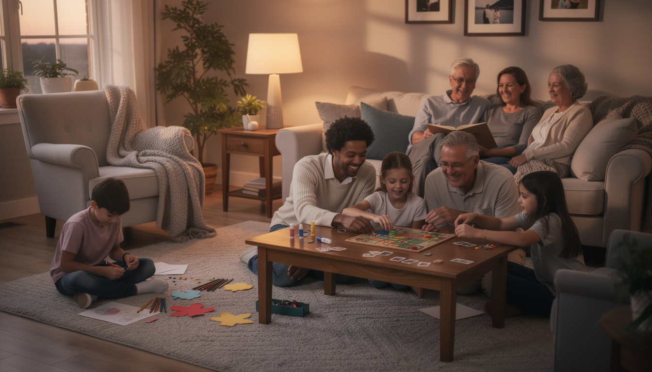 découvrez des idées d'activités sans écran à partager en famille après le dîner pour renforcer les liens et profiter de moments conviviaux.